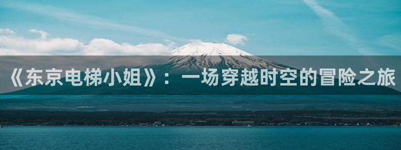 omofun动漫网站：《东京电梯小姐》：一场穿越时空的冒险之旅